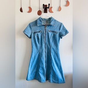 Vintage Contempo Casuals denim dress